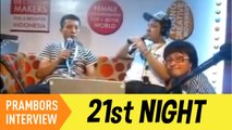 21st Night Interview di Masima Stage Java Jazz 2009
