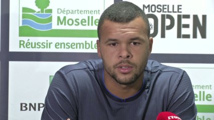 Tennis - Tsonga : «Pas mal de confiance»
