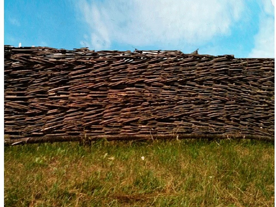 Великий Украинский Плетень на границе с Россией