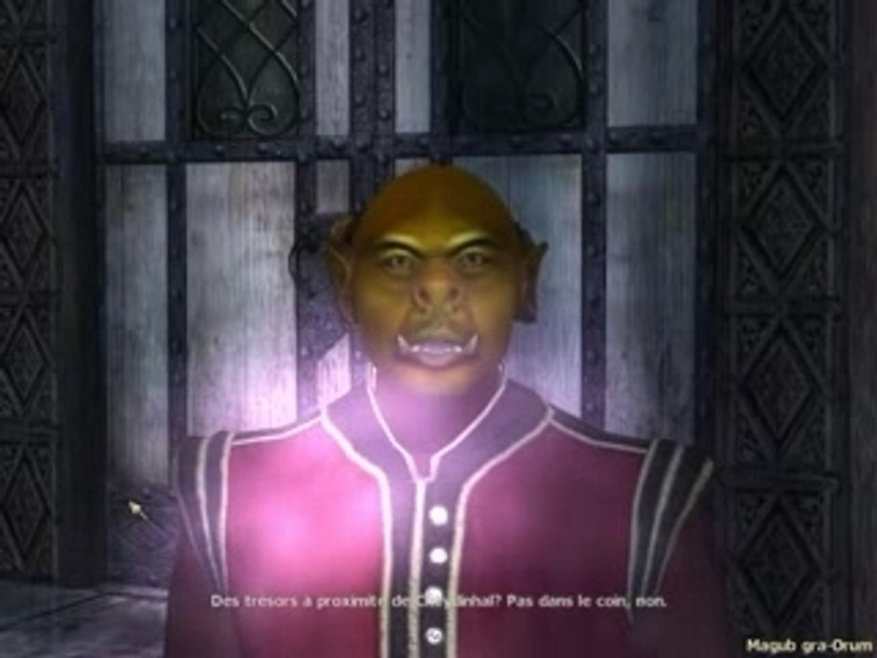 Oblivion - Doubleur trop bavard