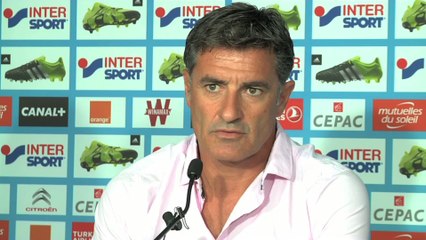 Foot - L1 - OM : Michel «Je préfèrerais parler de foot»