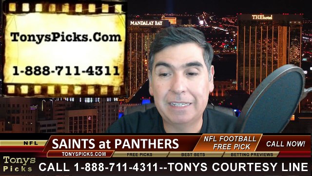 Carolina Panthers vs. New Orleans Saints Free Pick Prediction NFL Pro Football Odds Preview 9-27-2015