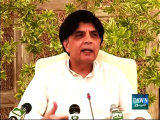 Badaber attack mastermind traced back to Afghanistan: Ch Nisar