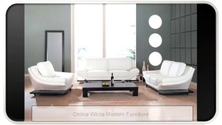 Online White Modern Furniture