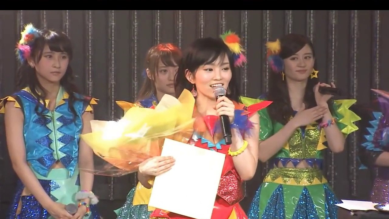 [JPopSubs] NMB48 Yamamoto Sayaka's Birthday Speech 2015