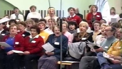 Chorale "ACJ Beaujolais" Week-end avec Pierre Huhwiller à Villefranche Novembre 1997