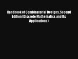AudioBook Handbook of Combinatorial Designs Second Edition (Discrete Mathematics and Its Applications)
