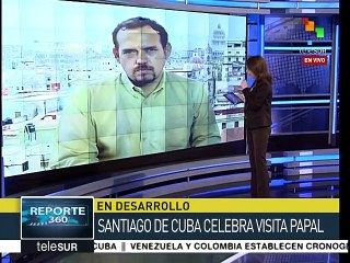 Papa Francisco se dirige al aeropuerto, concluye visita en Cuba