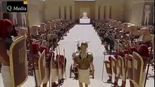 هلاك فرعون مقطع رهيب