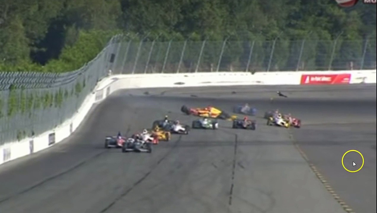 Justin Wilson Struck In The Head by Crash Debris at Indy Car Series 2015 [Full Episode]