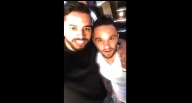 Un supporters marseillais se moque de Valbuena