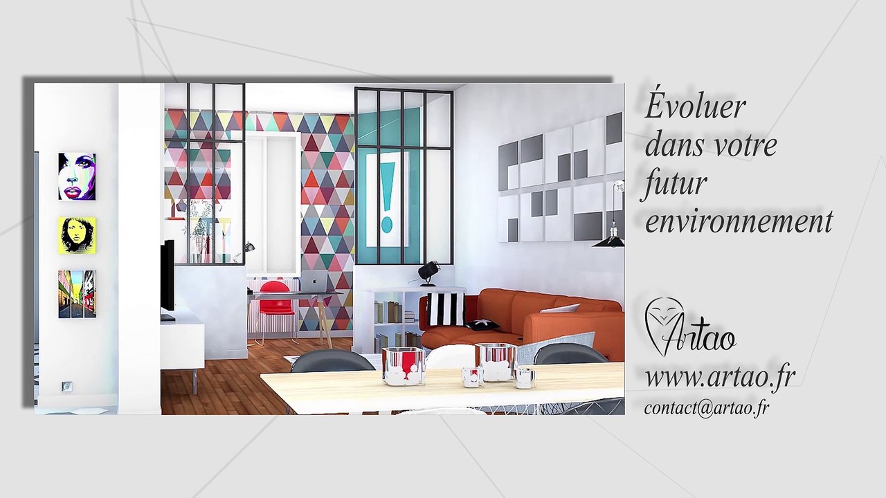 Decoration interieur en 3D