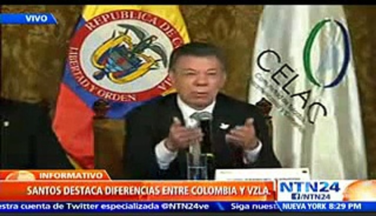 Esto expresó Juan Manuel Santos durante reunión en Quito