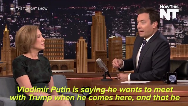 Carly Fiorina Says Trump & Putin Have A Lot In Common