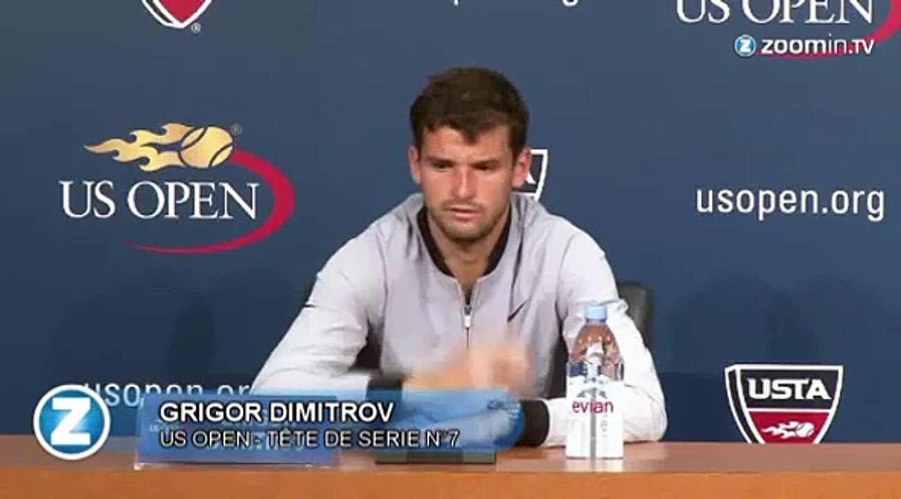 Dimitrov : 'Perdre un set 0-6, ça faisait longtemps'