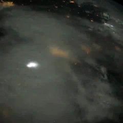 Un orage vu de l'espace, ça donne quoi ?