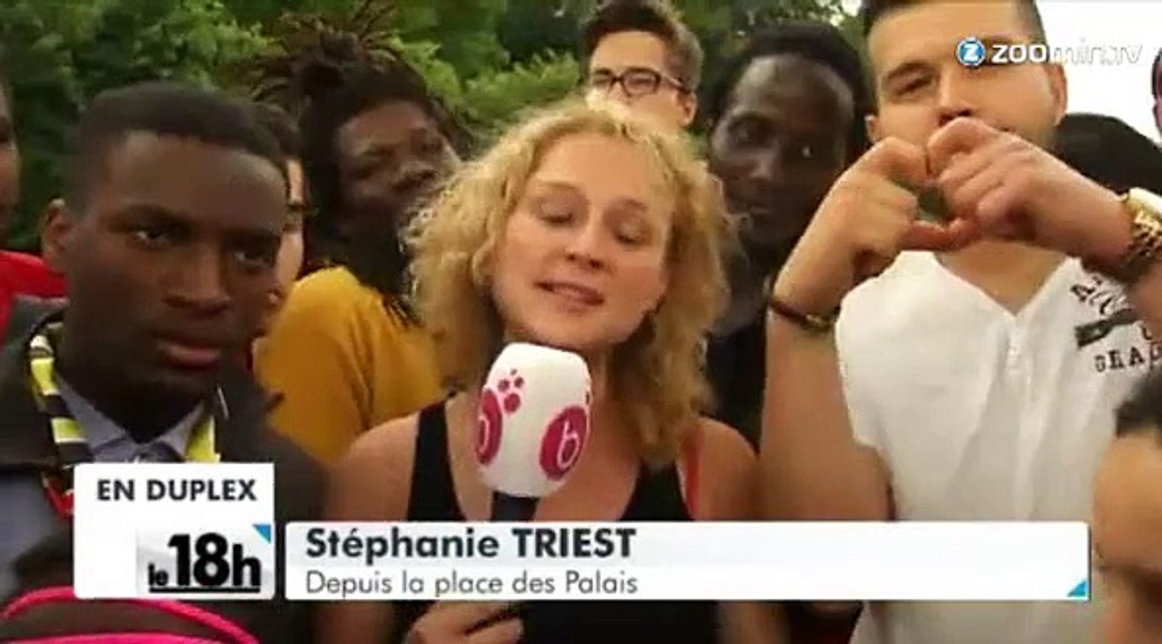 Supporters belges : 'On sera toujours là'