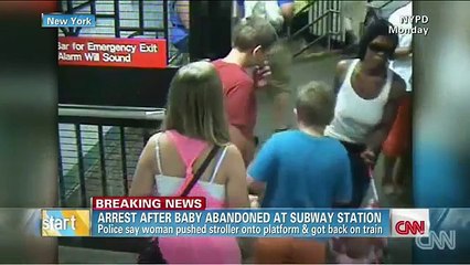 Elle abandonne un bébé dans le métro new yorkais !