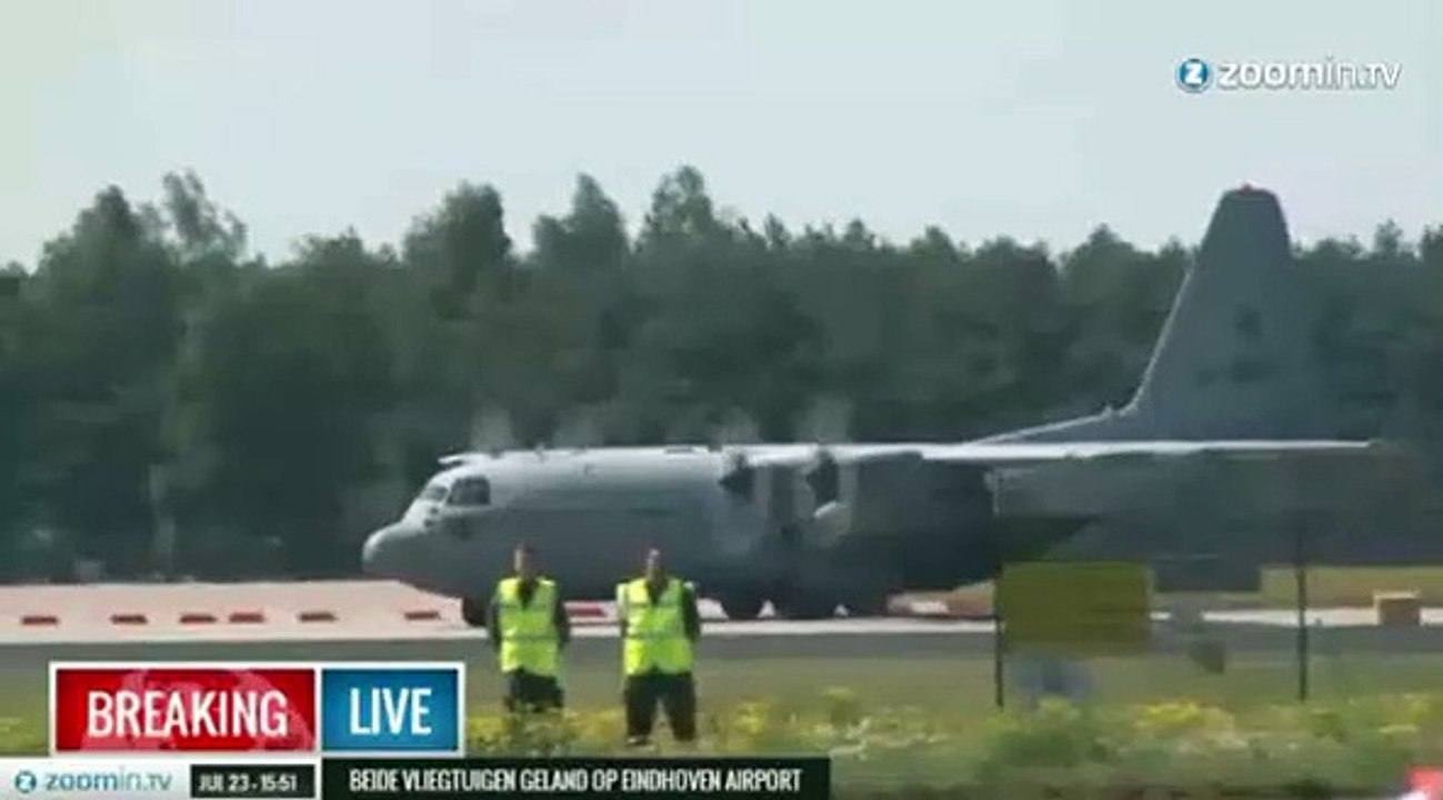 Vol MH17: les corps des victimes rapatriés aux Pays-Bas