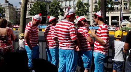 Tour de France: Paris coincé dans les bouchons