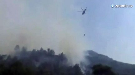 Californie : inquiétant incendie de forêt