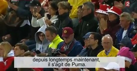 Quand Nelson Monfort traduit n'importe comment les propos d'Usain Bolt