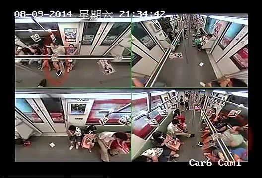 Shanghai : la folle réaction des passagers du métro après le malaise d'un passager