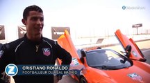Cristiano Ronaldo en McLaren avec Jenson Button