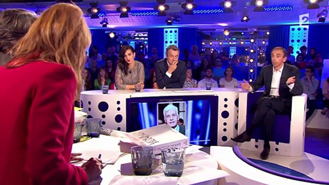 Gros clash entre Eric Zemmour et Léa Salamé à propos de Vichy dans On n'est pas couché