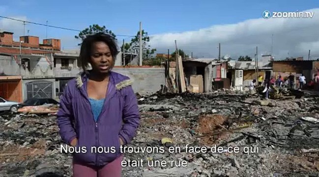 Brésil: des centaines de sinistrés après un incendie