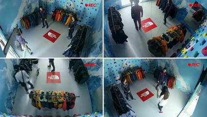 Un magasin de North Face met à l'épreuve ses clients en Corée du Sud