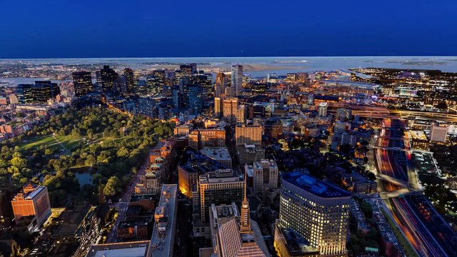 Un layer lapse éblouissant de Boston
