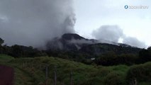 Costa Rica: le volcan Turrialba en éruption