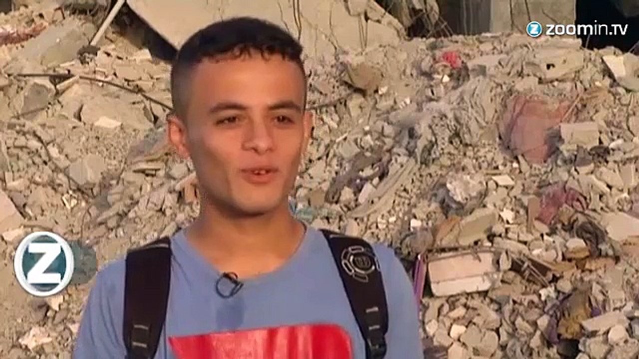 Palestine: ils font du parkour dans des ruines à Gaza