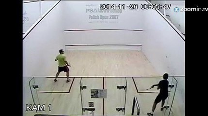 Surêment une des plus belles parties de squash!