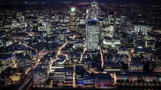 Si l'on éteignait les lumières à Londres la nuit, ça donnerait ça !