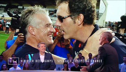 Le Grand Journal : Didier Deschamps traité de "dopé" par un spectateur