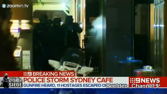 Images ahurissantes de la prise d'otage de Sydney