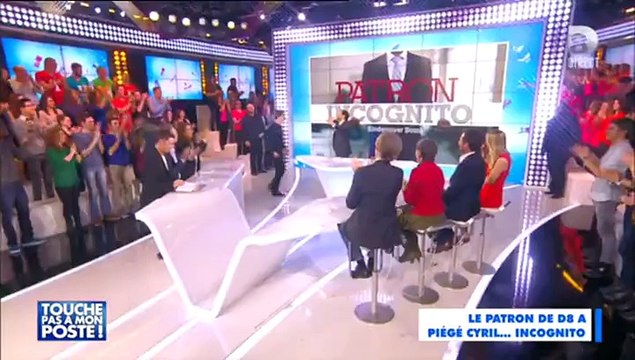 Quand le patron de D8 parodie Patron Incognito et piège Touche pas à mon poste