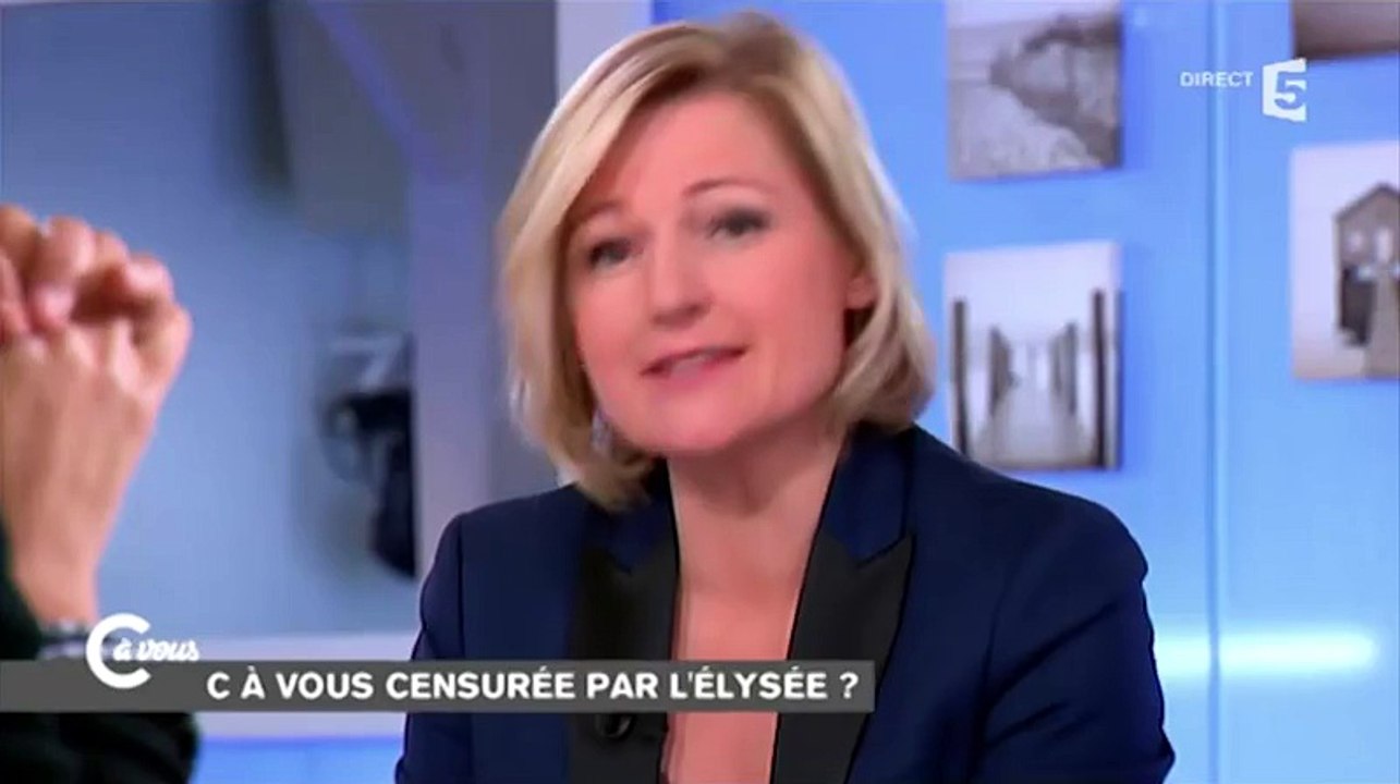 C a vous diffuse finalement les images censurées du François Hollande