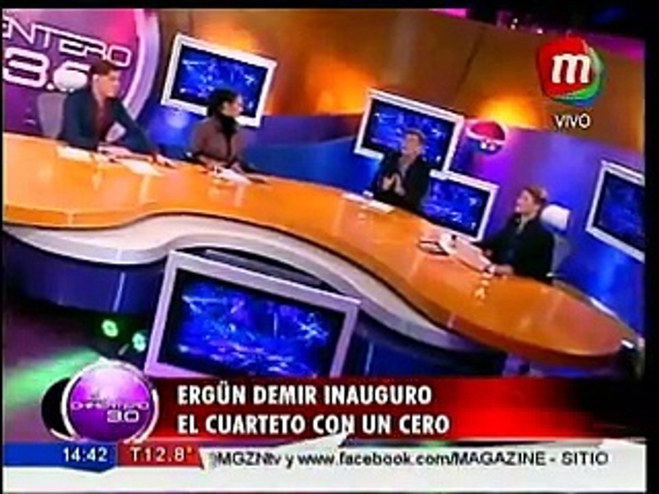 Ergun Demir inauguró el cuarteto con un cero