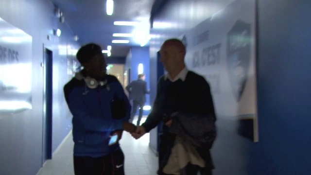 HAC-METZ : l'arrivée joueurs du HAC au Stade Océane