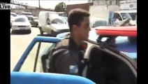 LiveLeak.com - Disturbed suspect assaults a police officer, and succeeds to scape