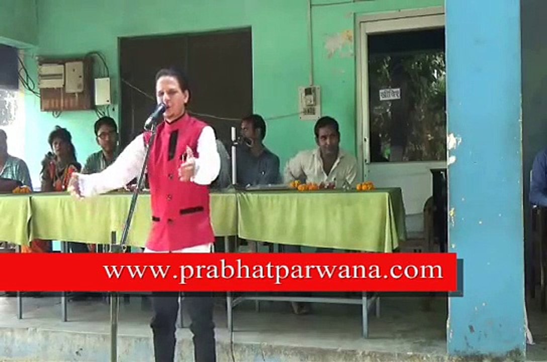 Aligarh Jail Kavi Sammelan by Prabhat PARWANA- Sept 2015