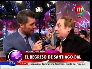 El emotivo regreso de Santiago Bal