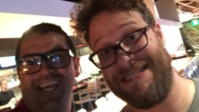 Seth Rogen Eats at Flip Burger Boutique