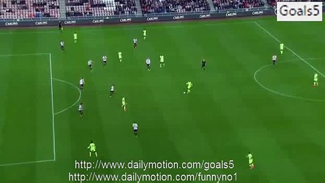 Raheem Sterling Goal Sunderland 0 - 4 Manchester City Capital One Cup 22-9-2015