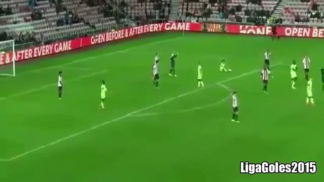 Sergio Aguero Goal - Sunderland vs Manchester City 0-4 (Capital One Cup 2015) HD
