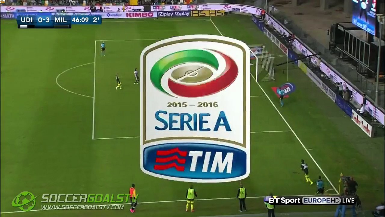 45+1' Zapata | Udinese 0-3 AC Milan