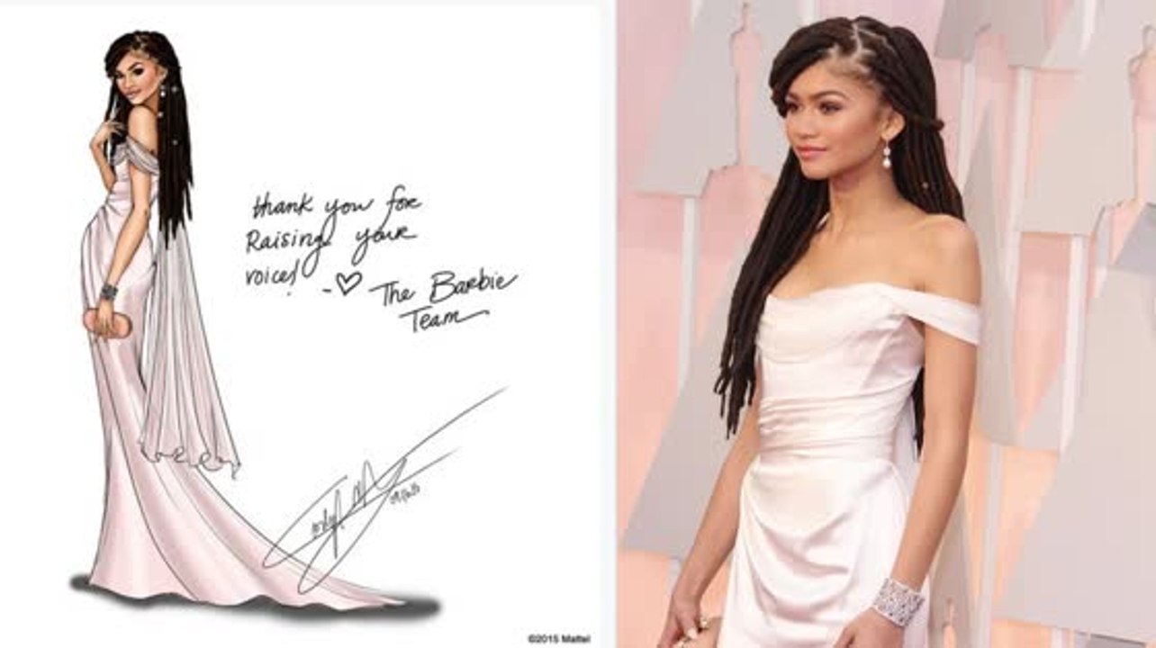 Zendaya's kritisierter Oscar's Look wird von Barbie verewigt